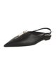 Stella McCartney Vegan Leather Slingback Flats