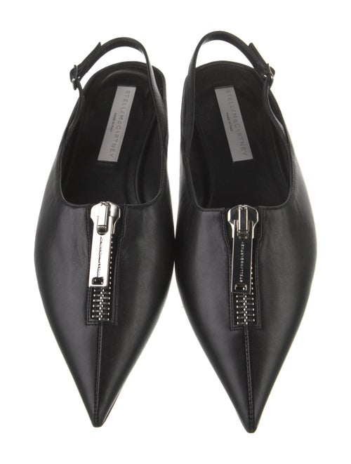 Stella McCartney Vegan Leather Slingback Flats