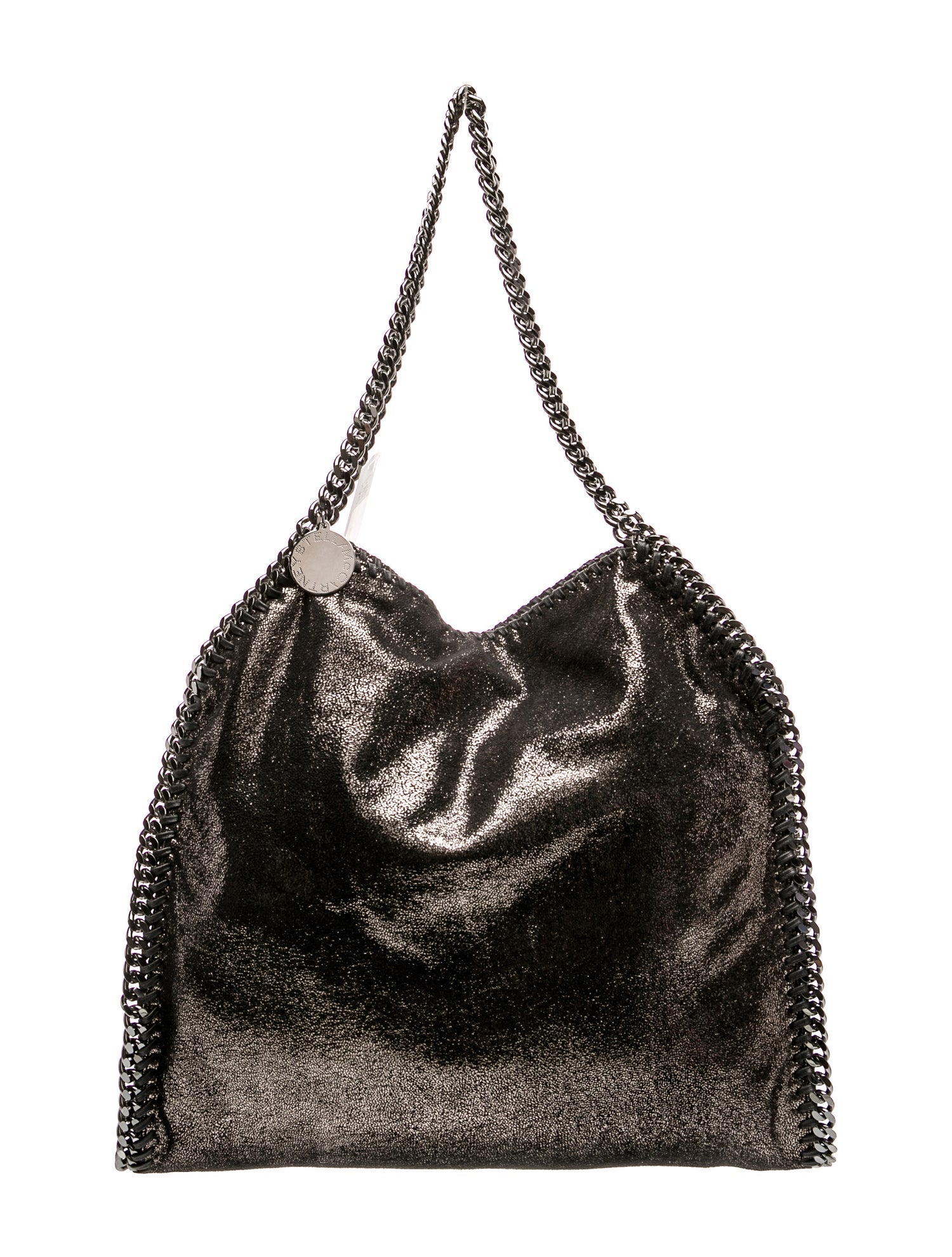 Stella McCartney Vegetarian Suede Shoulder Bag