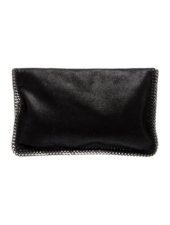 Stella McCartney Vegetarian Suede Clutch