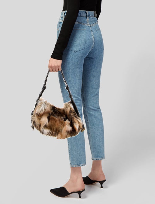 Stella McCartney Faux Fur Shoulder Bag