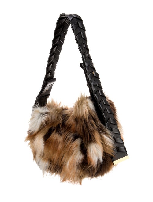Stella McCartney Faux Fur Shoulder Bag