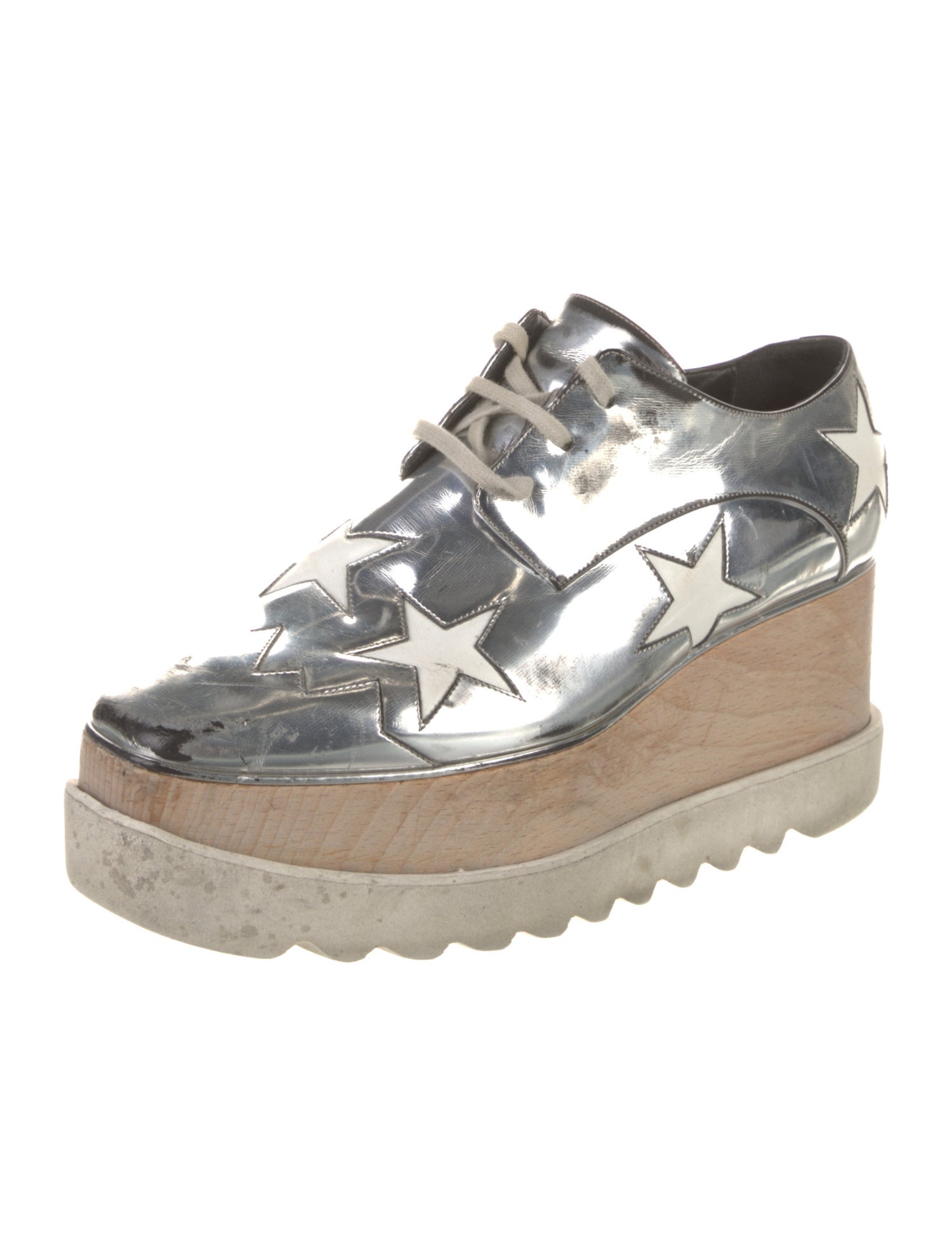 Stella McCartney Patent Leather Sneakers