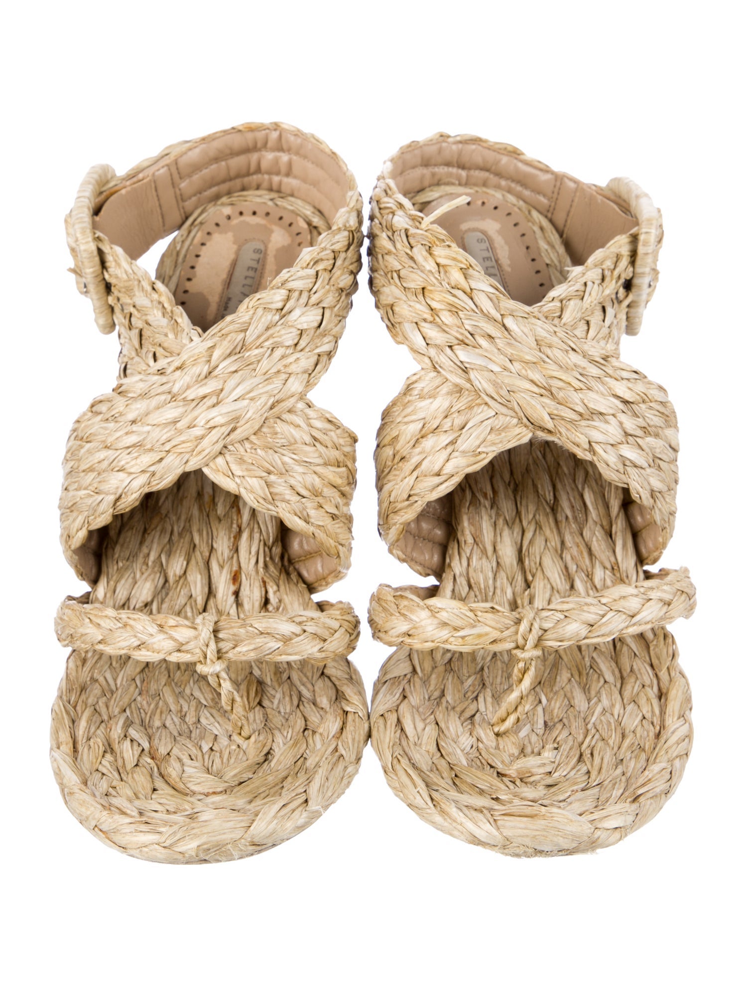 Stella McCartney Straw Espadrilles