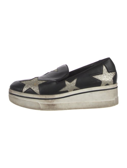 Stella McCartney Leather Patterned Loafers