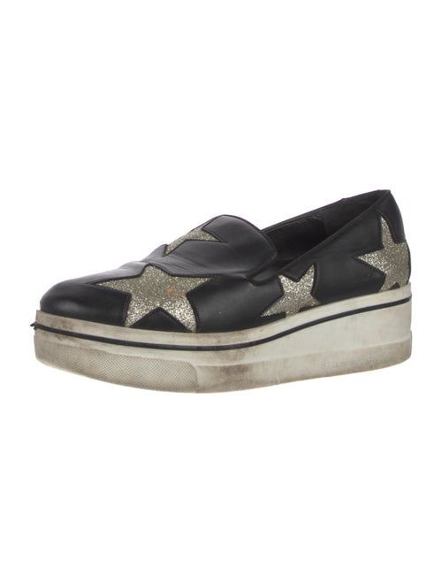 Stella McCartney Leather Patterned Loafers