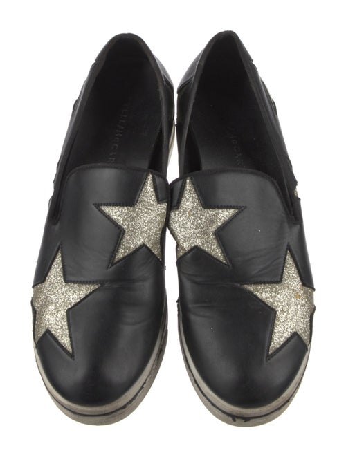 Stella McCartney Leather Patterned Loafers