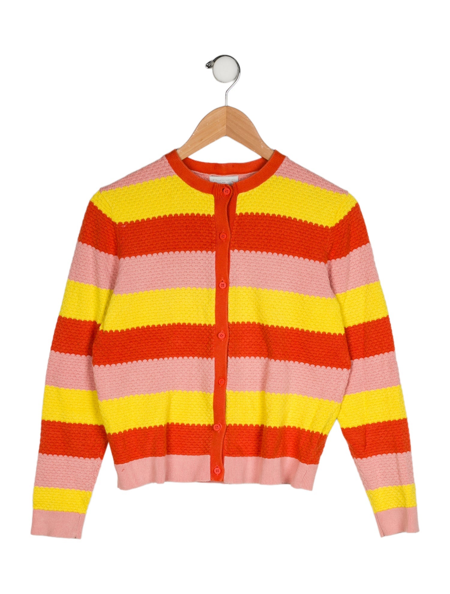 Stella McCartney Girls' Woven Patterned Cardigan
