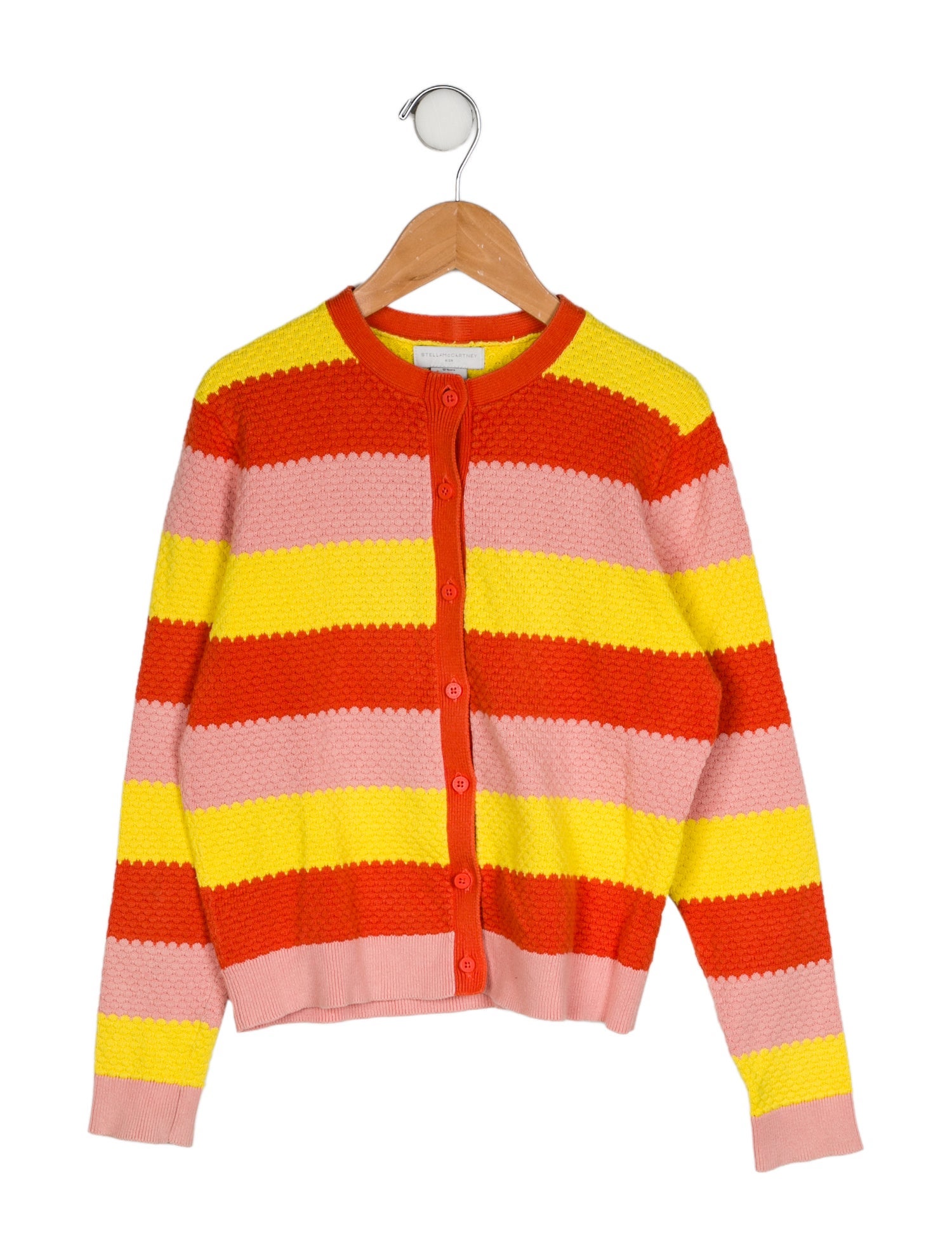 Stella McCartney Girls' Woven Patterned Cardigan