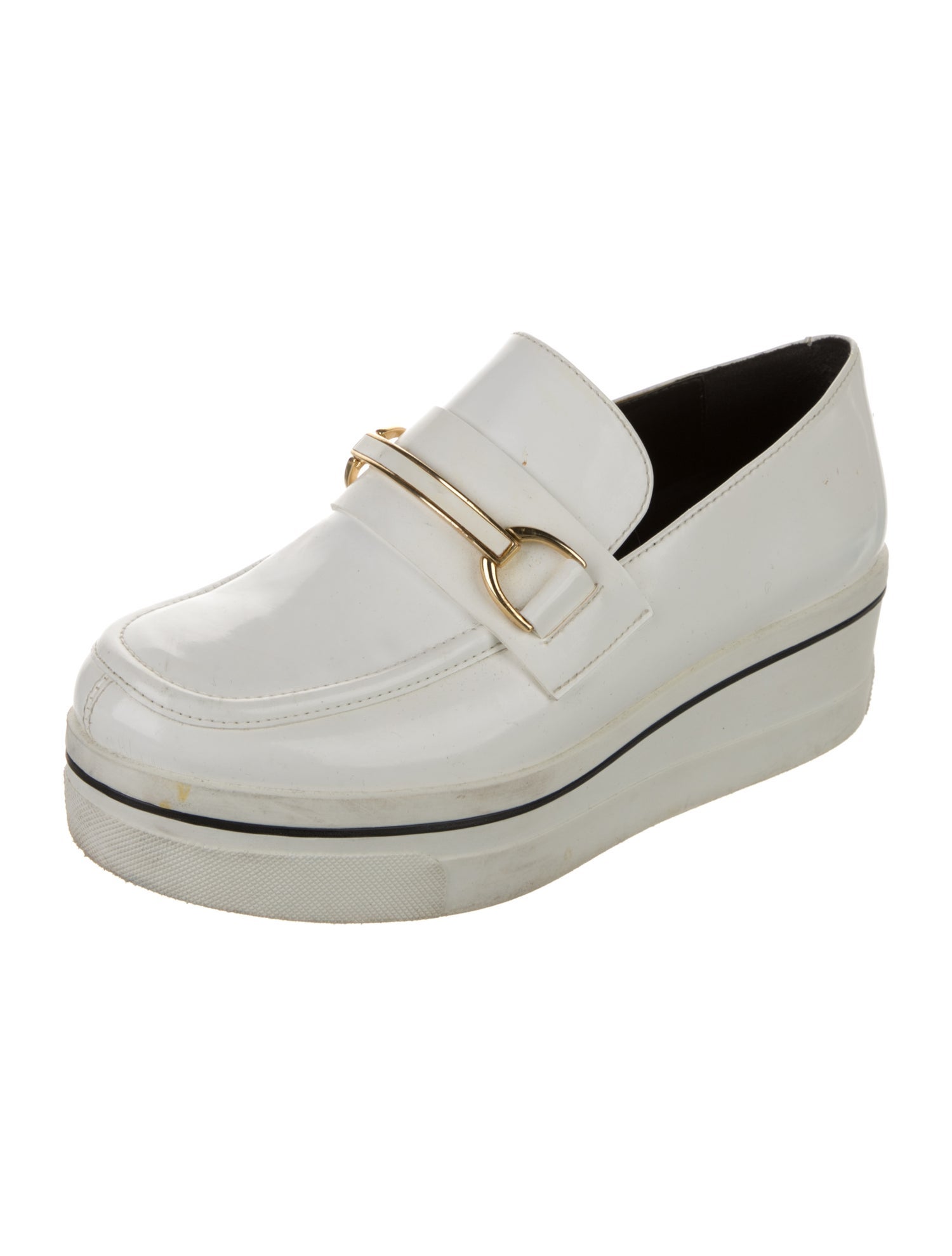 Stella McCartney Vegan Patent Leather Loafers