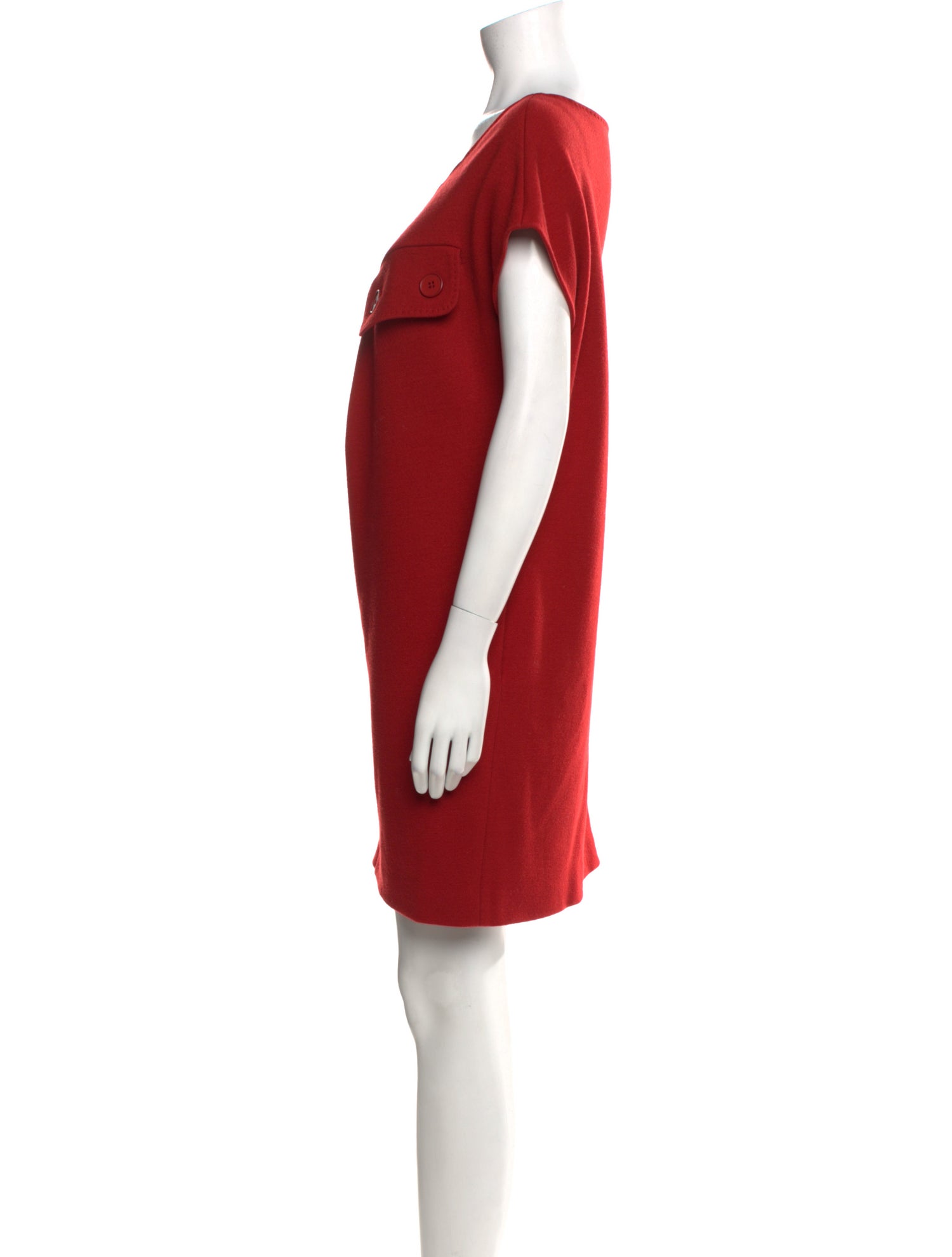 Stella McCartney Scoop Neck Mini Dress