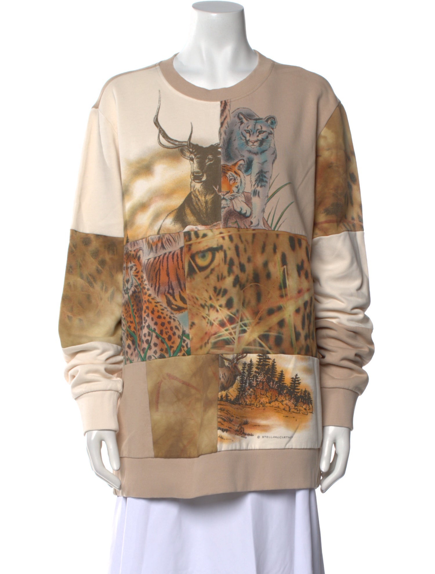 Stella McCartney Graphic Print Crew Neck Sweatshirt