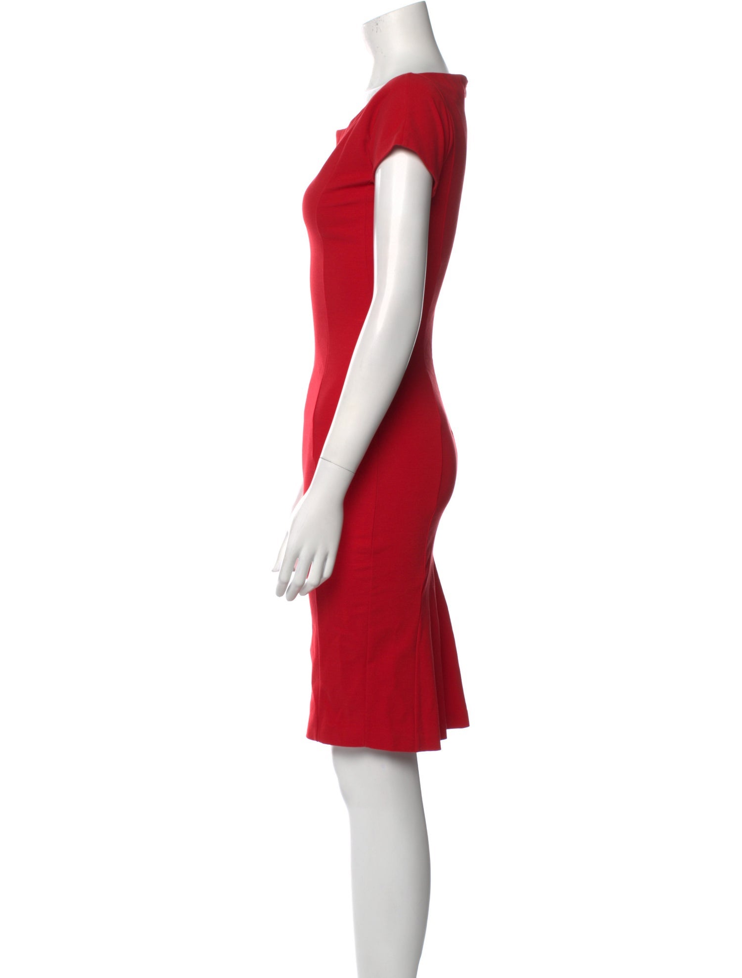 Stella McCartney Bateau Neckline Knee-Length Dress