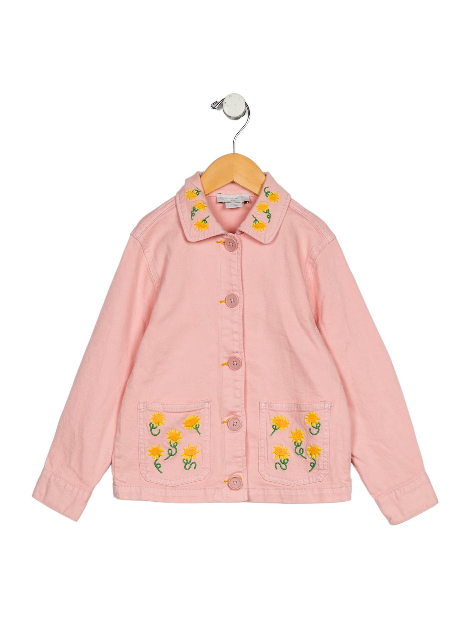 Stella McCartney toddler girls' pink multicolored jacket