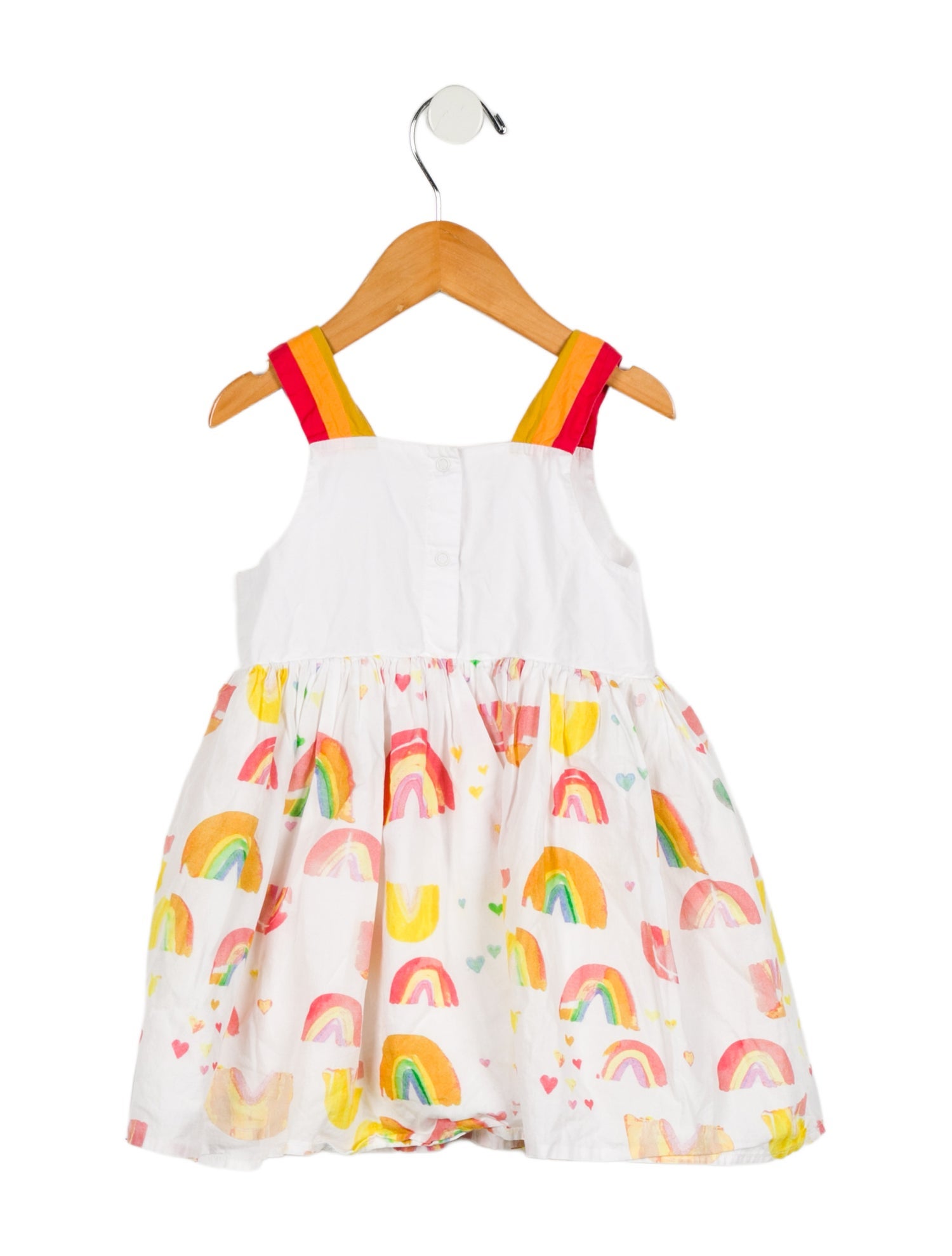 Stella McCartney Toddler Girls' Rainbow Print Sleeveless Dress