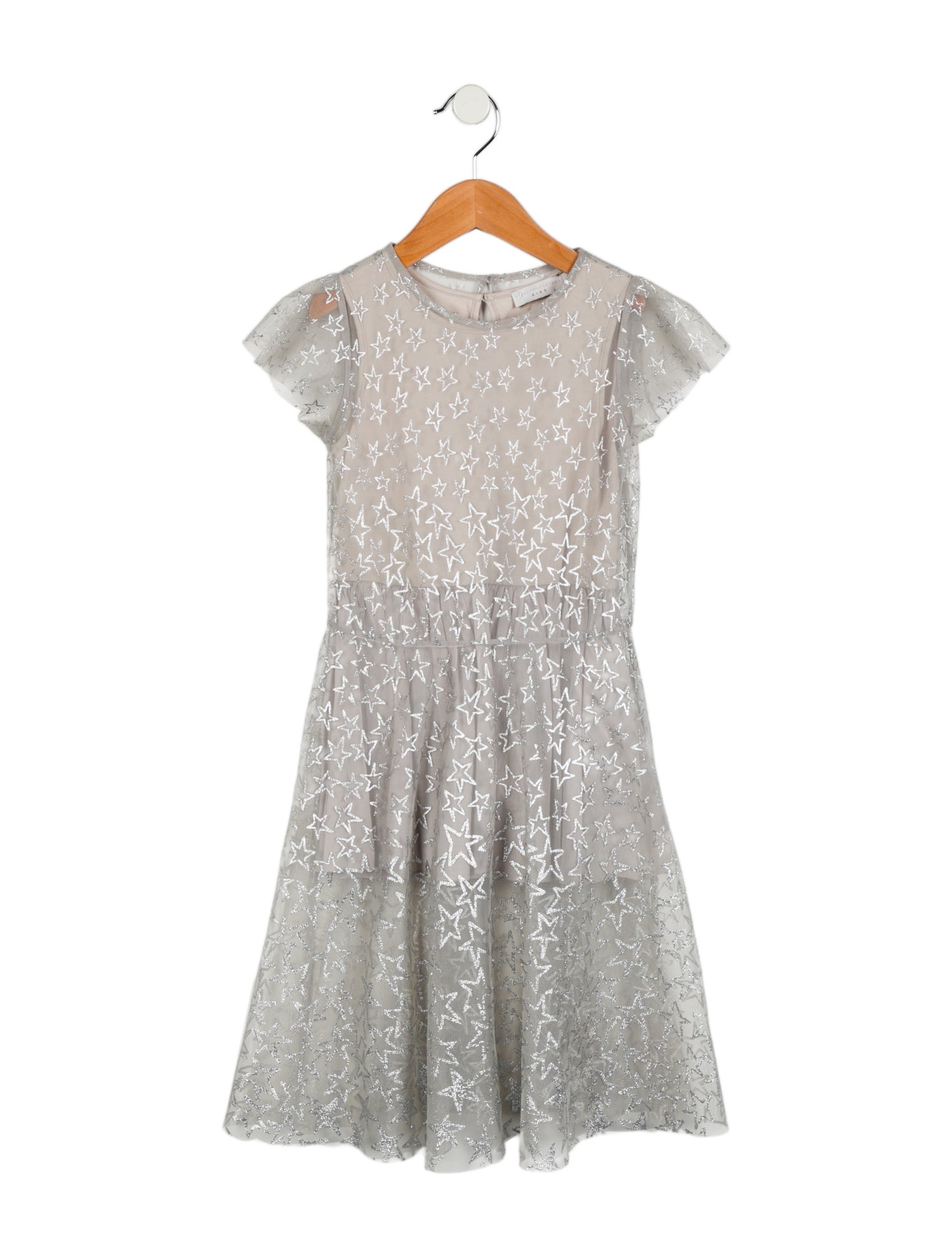 Stella McCartney Toddler Girls' Tulle Short Sleeve Dress