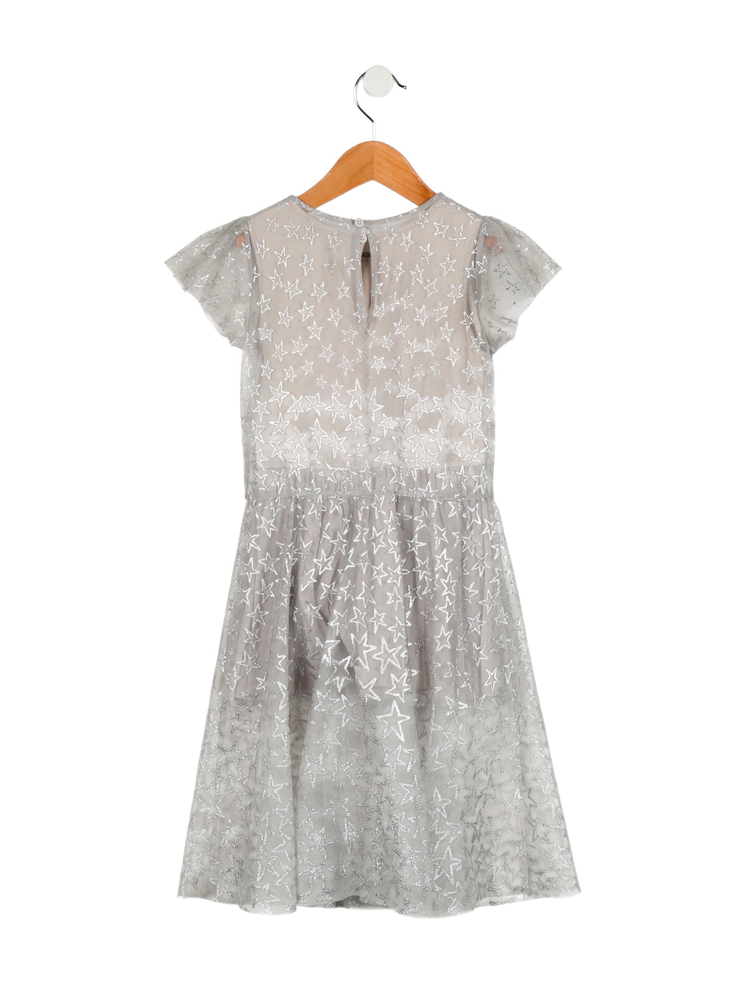 Stella McCartney Toddler Girls' Tulle Short Sleeve Dress