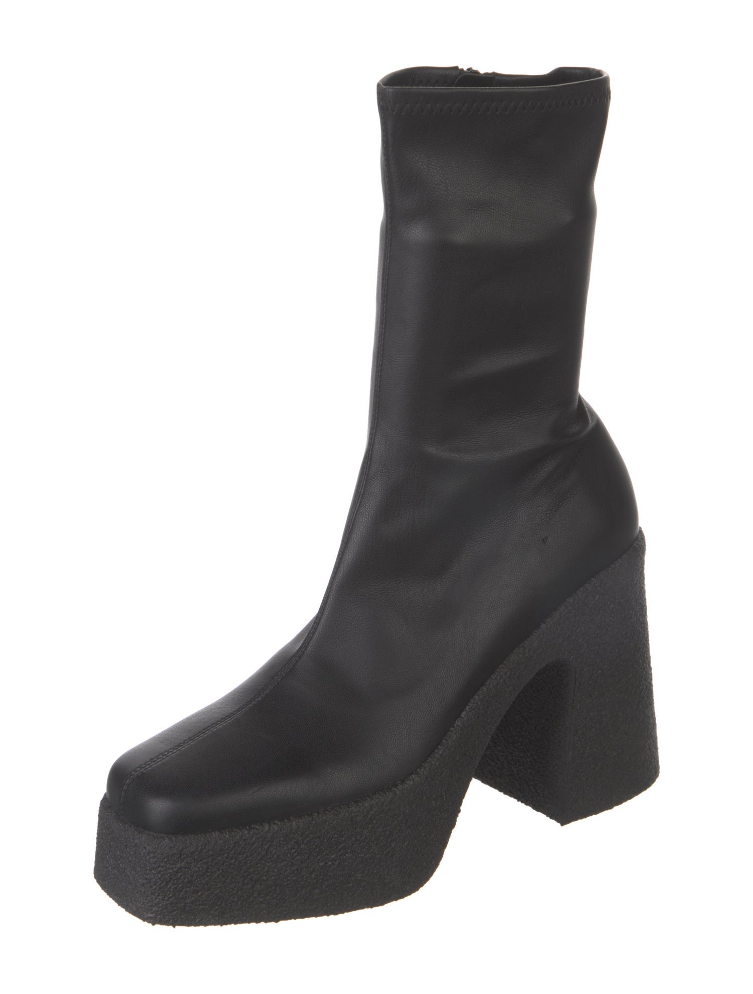 Stella McCartney Vegan Leather Sock Boots