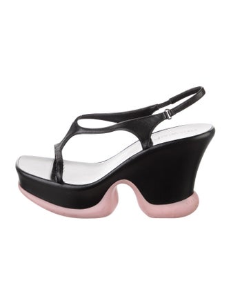 Stella McCartney Leather Slingback Sandals