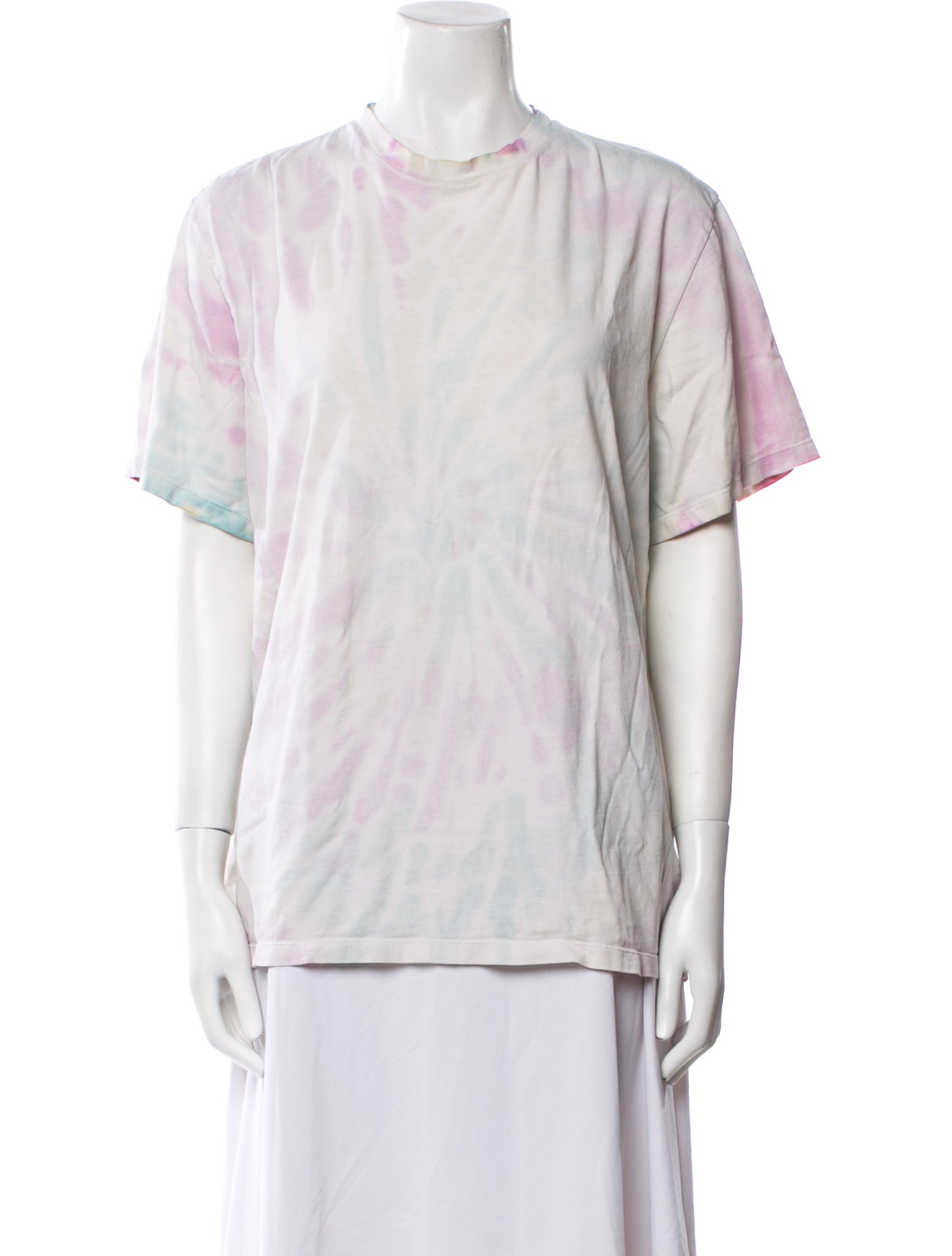 Stella McCartney Tie-Dye Print Crew Neck T-Shirt