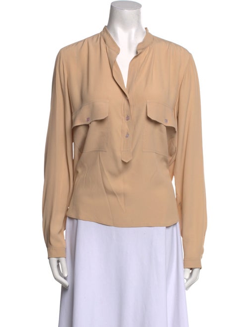 Stella McCartney V-Neck Long Sleeve Blouse