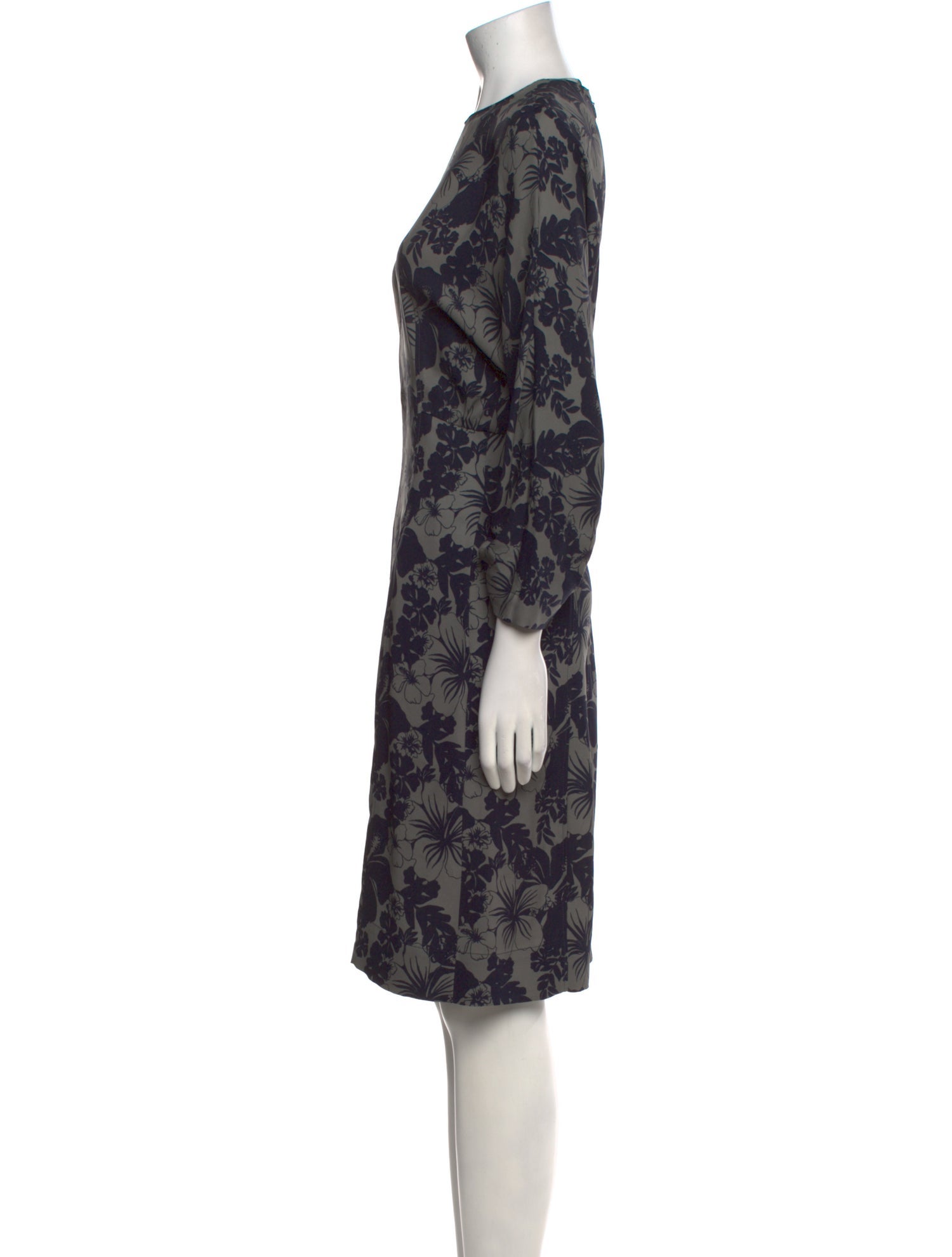 Stella McCartney Floral Print Midi Length Dress