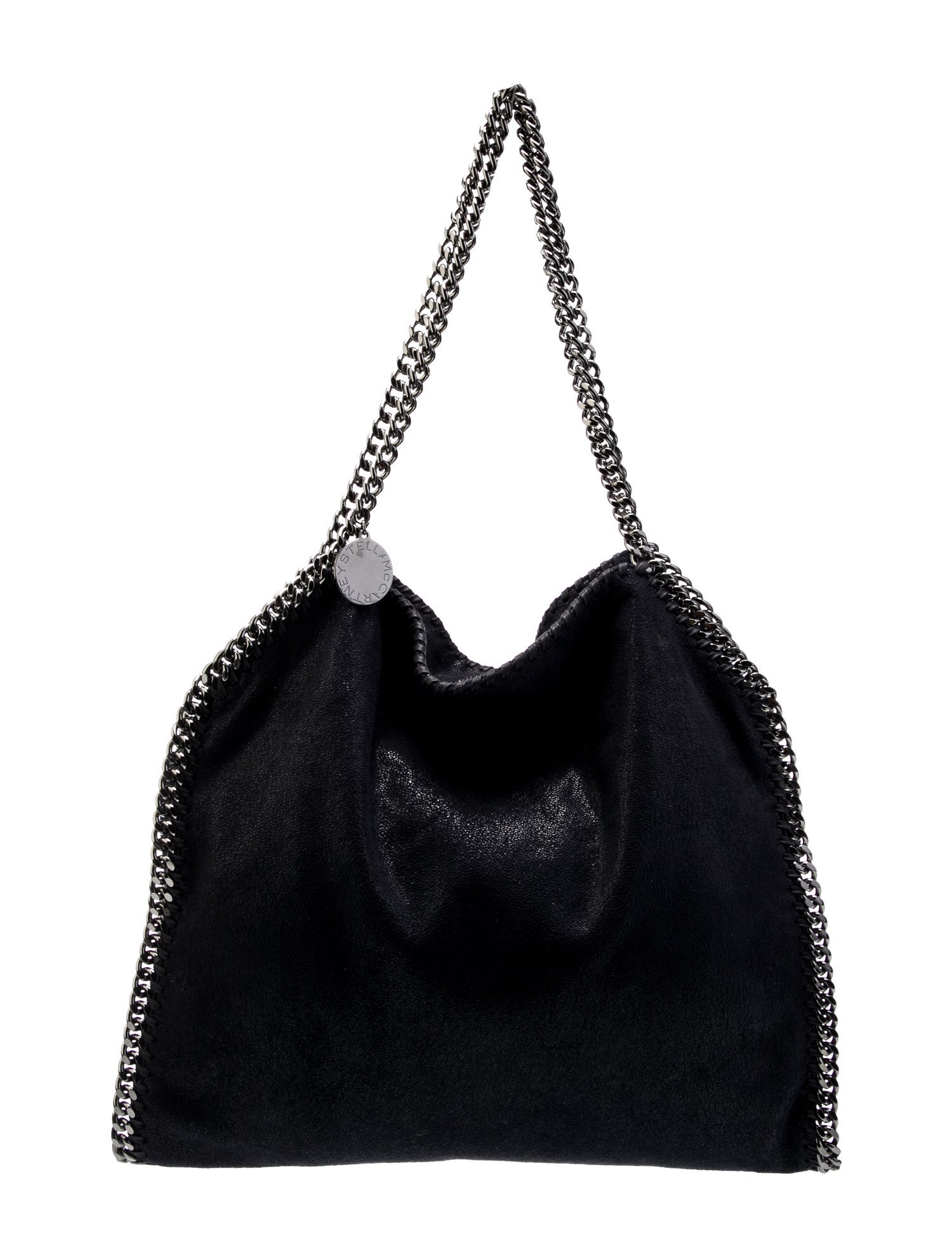 Stella McCartney Vegetarian Suede Shoulder Bag