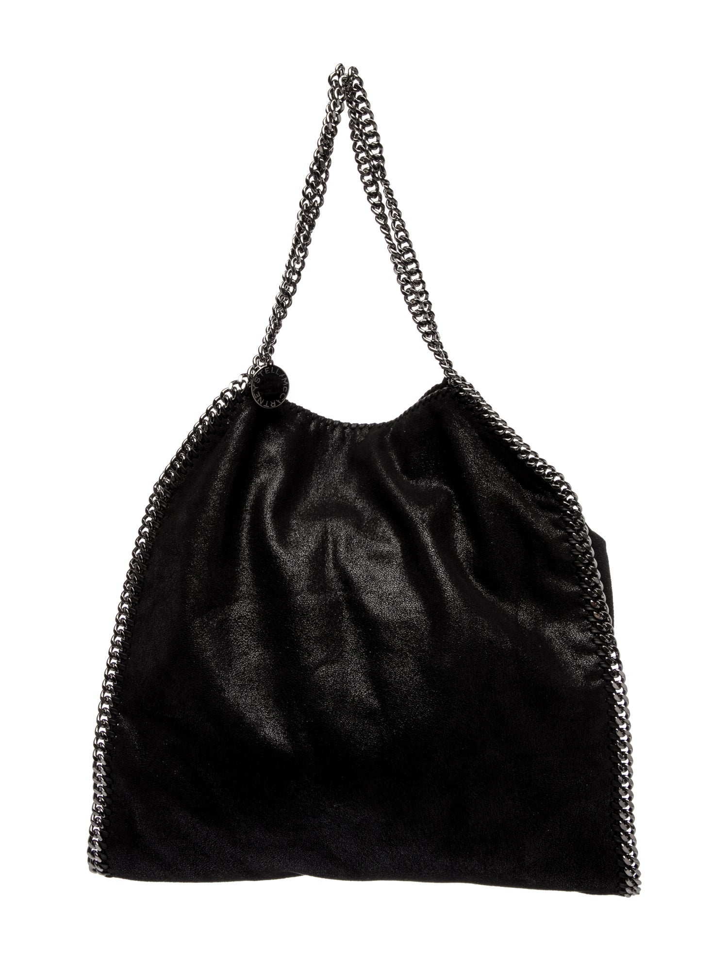 Stella McCartney Vegetarian Suede Shoulder Bag