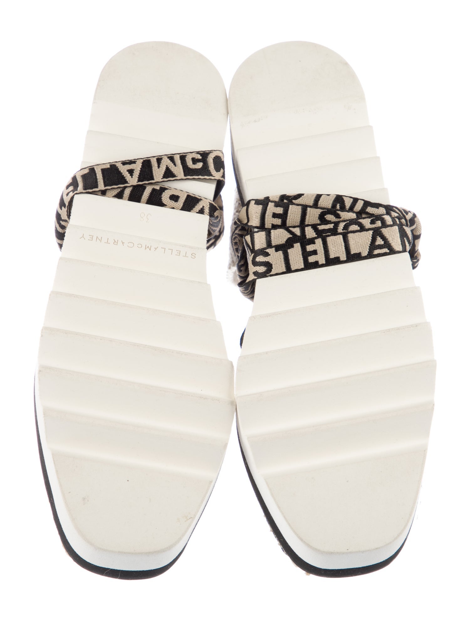 Stella McCartney Leather Printed Espadrilles
