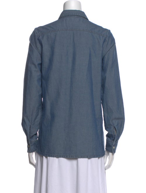 Stella McCartney Long Sleeve Button-Up Top