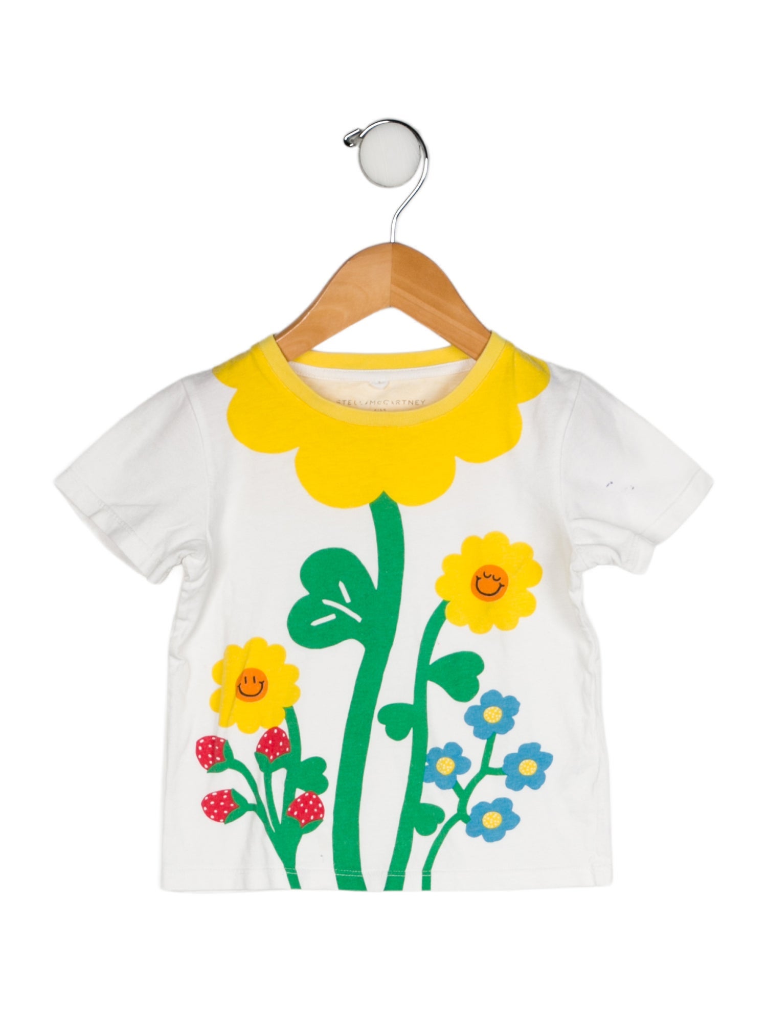 Stella McCartney Toddler Girls' Graphic Printed Short Sleeve Top