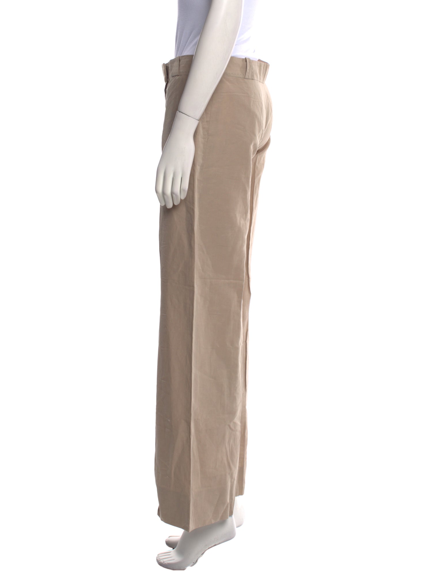 Stella McCartney Linen Wide Leg Pants