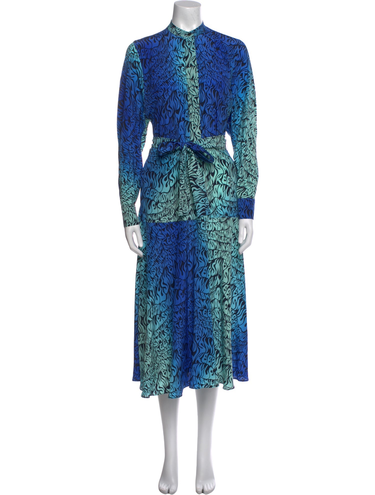 Stella McCartney Silk Midi Length Dress