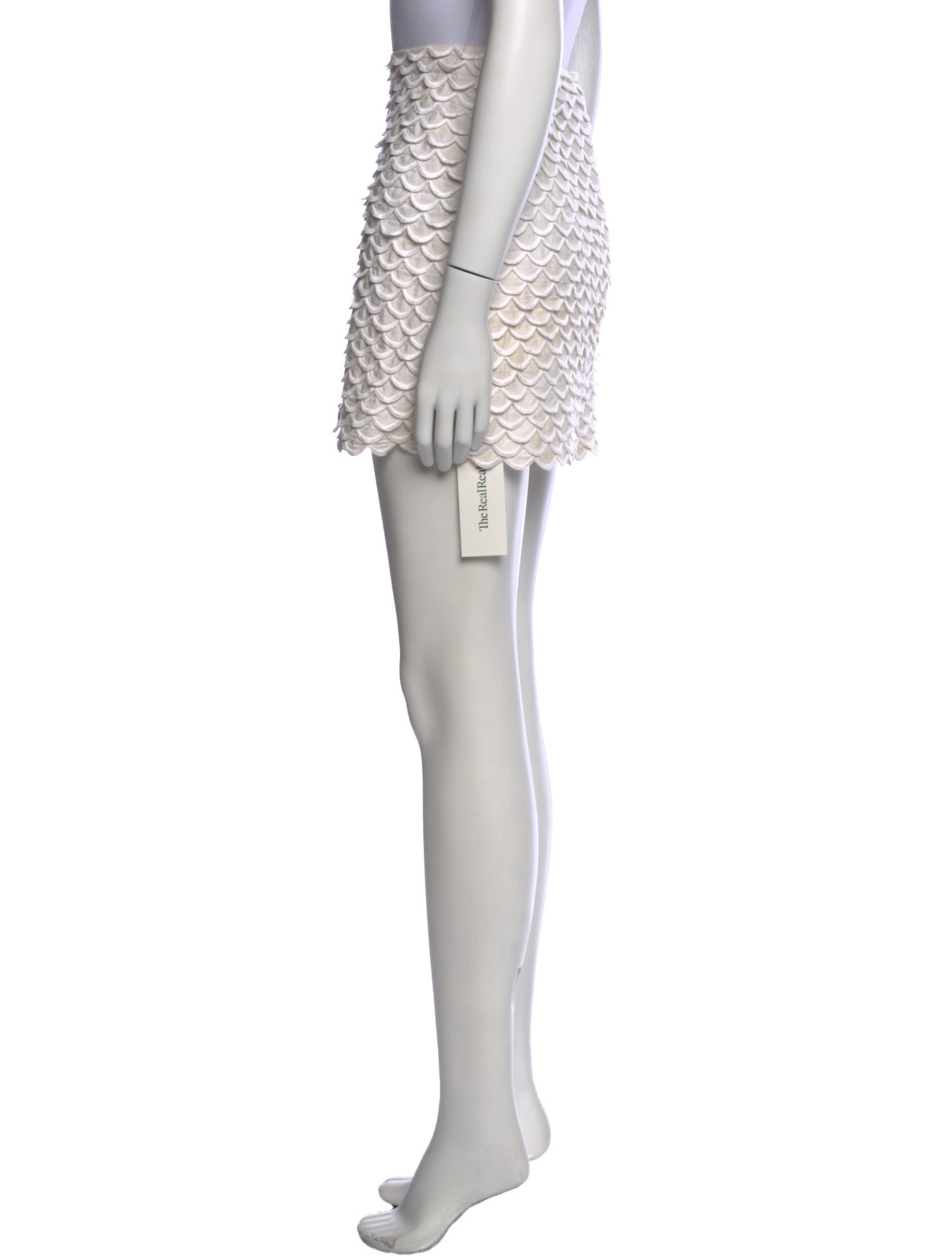 Stella McCartney Scalloped Accent Mini Skirt