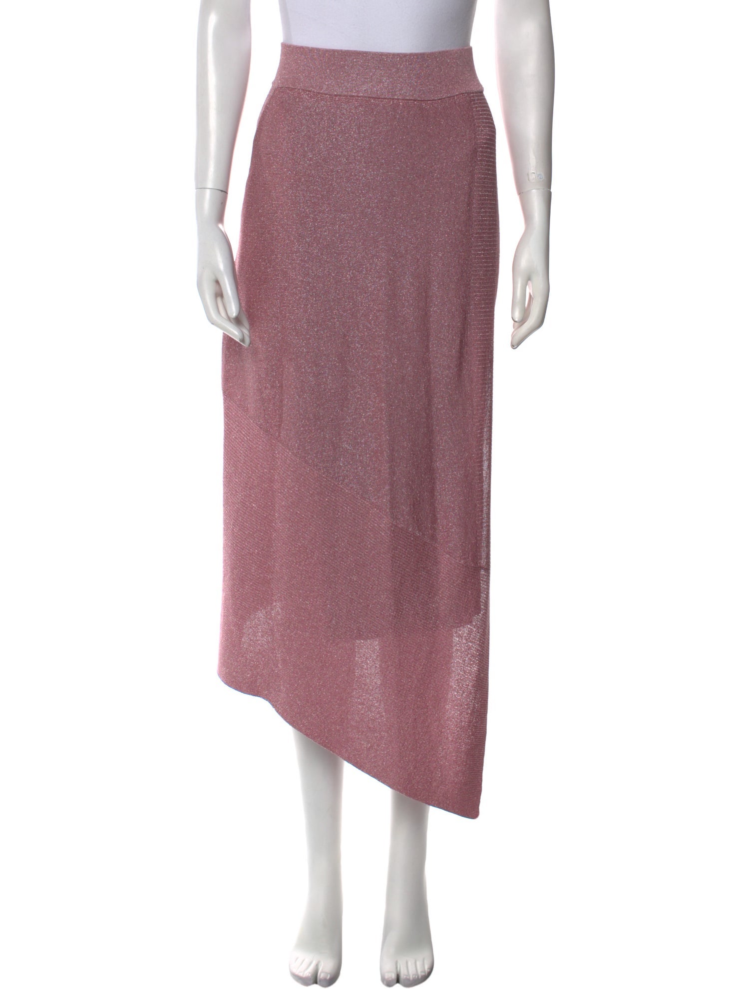 Stella McCartney Glitter Accents Knee-Length Skirt