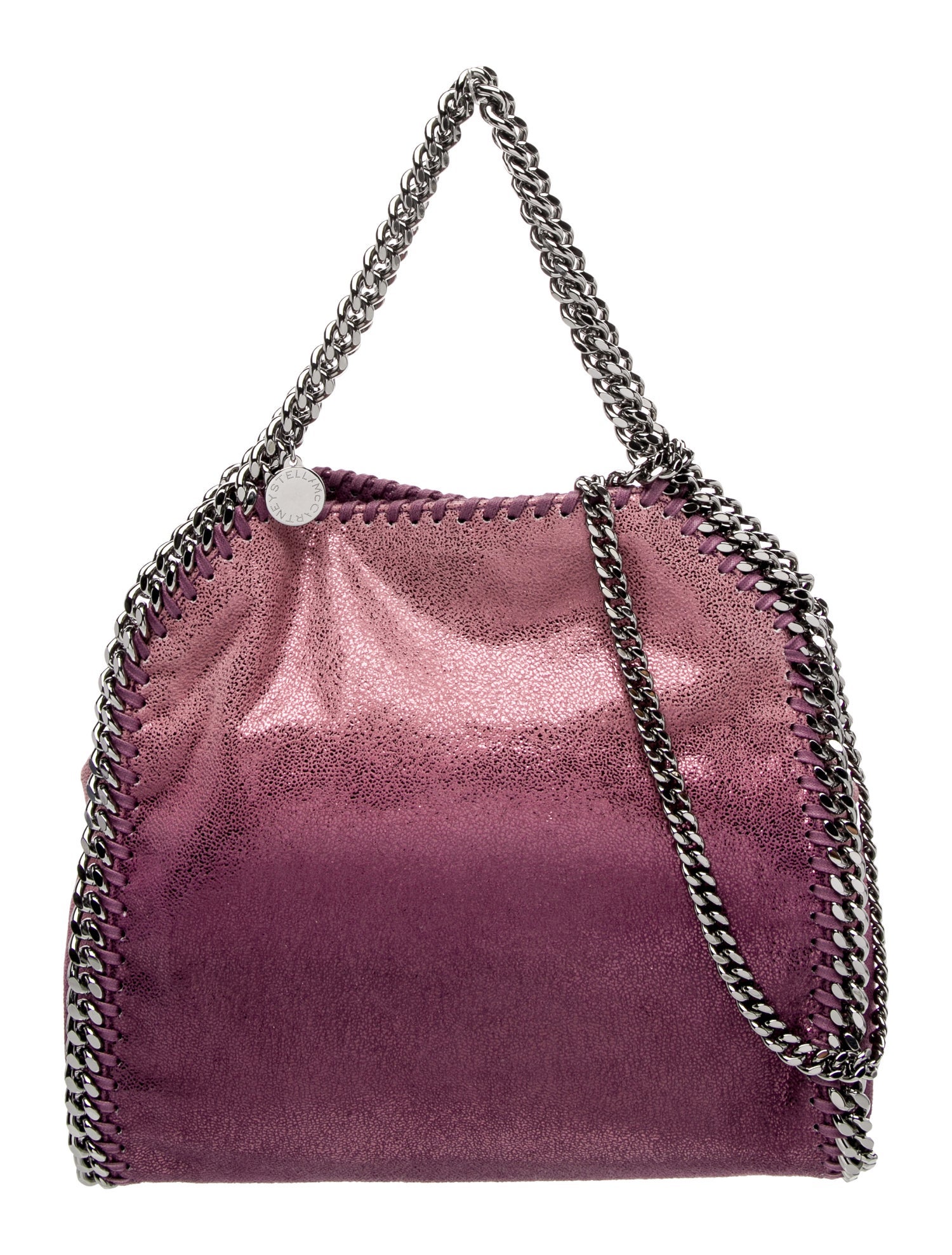 Stella McCartney Vegetarian Suede Top Handle Bag