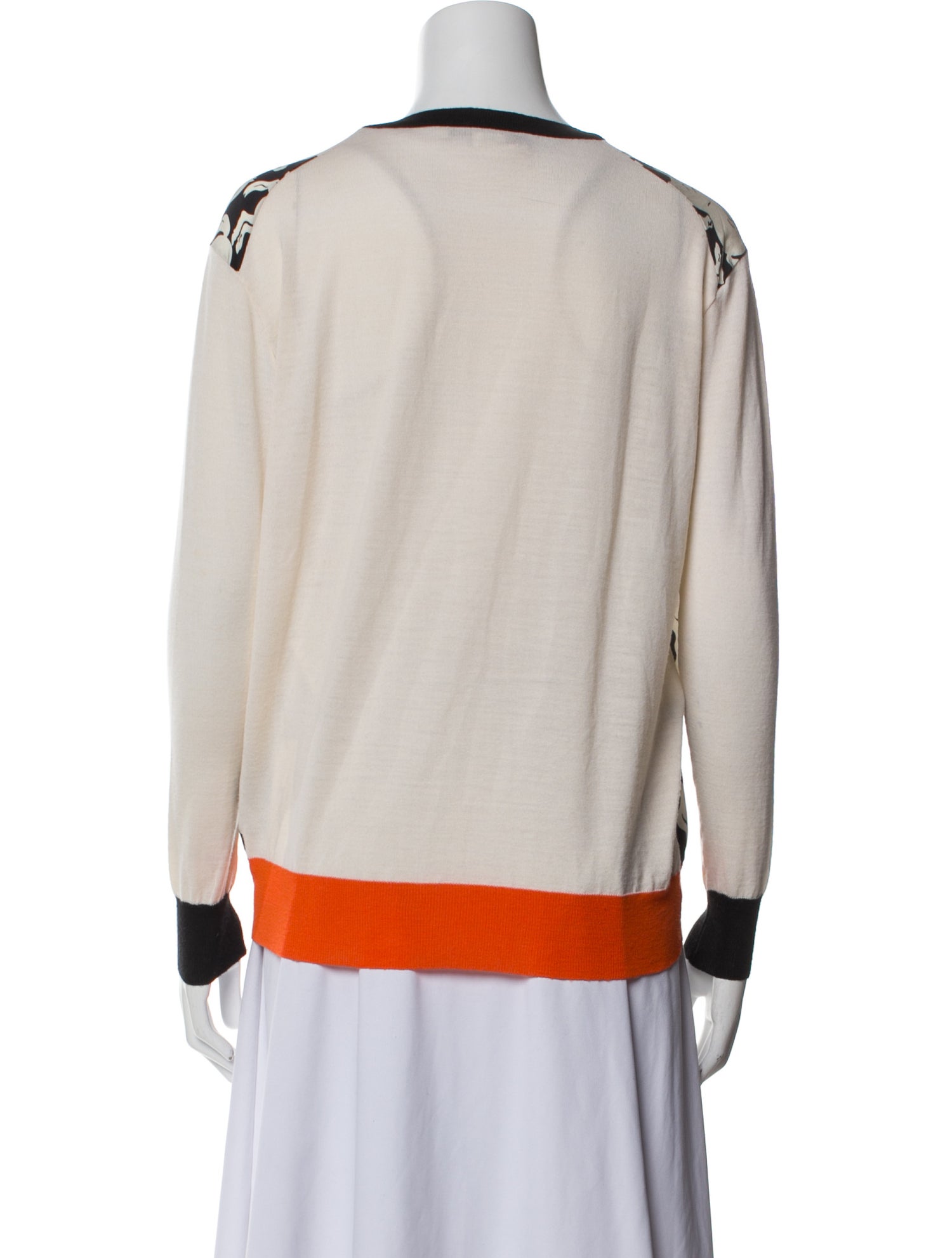 Stella McCartney Virgin Wool Printed Sweater