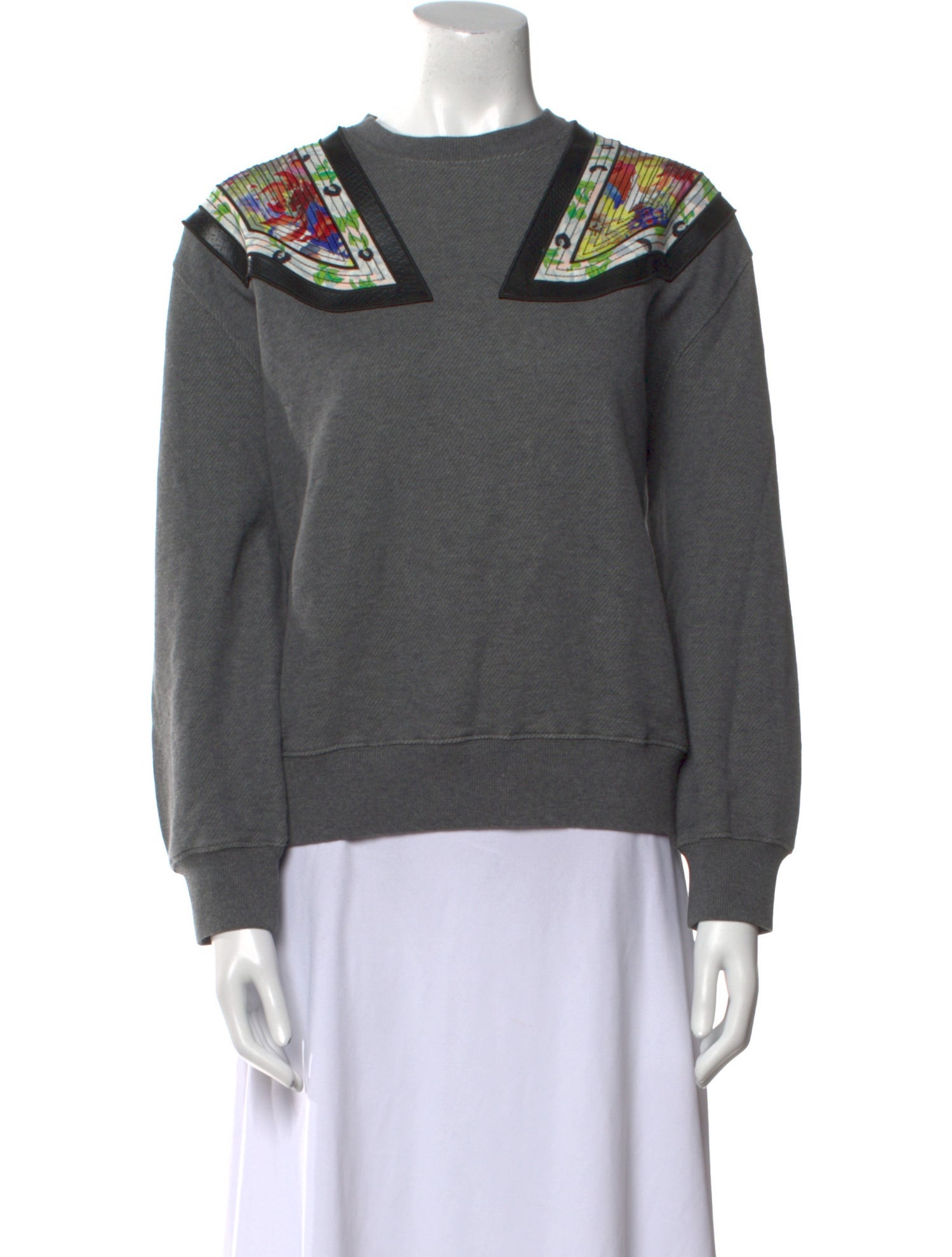 Stella McCartney Graphic Print Bateau Neckline Sweatshirt