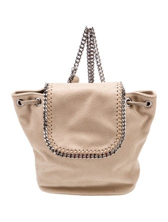 Stella McCartney Vegan Suede Bucket Bag