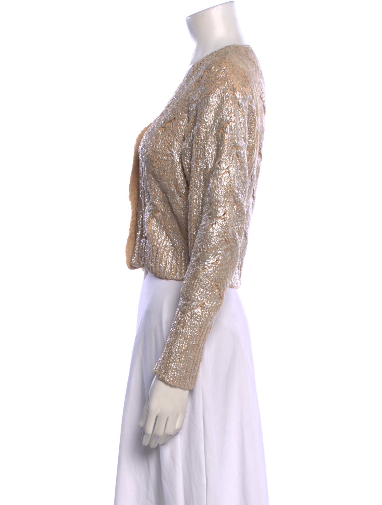 Stella McCartney Patterned V-Neck Sweater