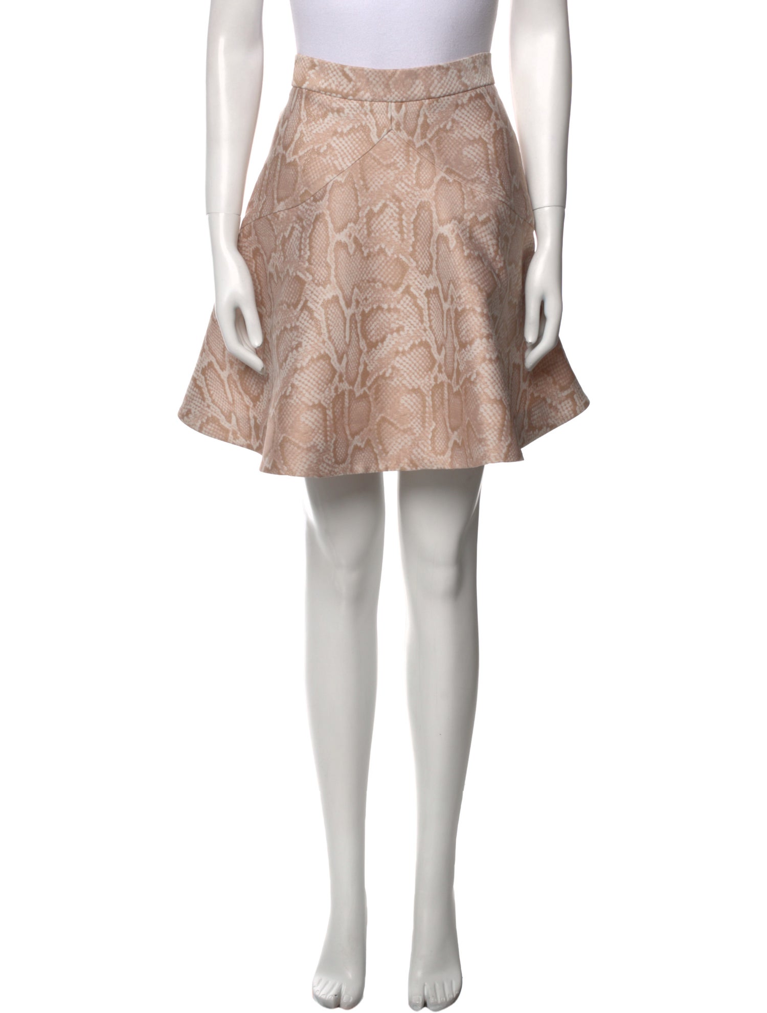 Stella McCartney Animal Print Mini Skirt