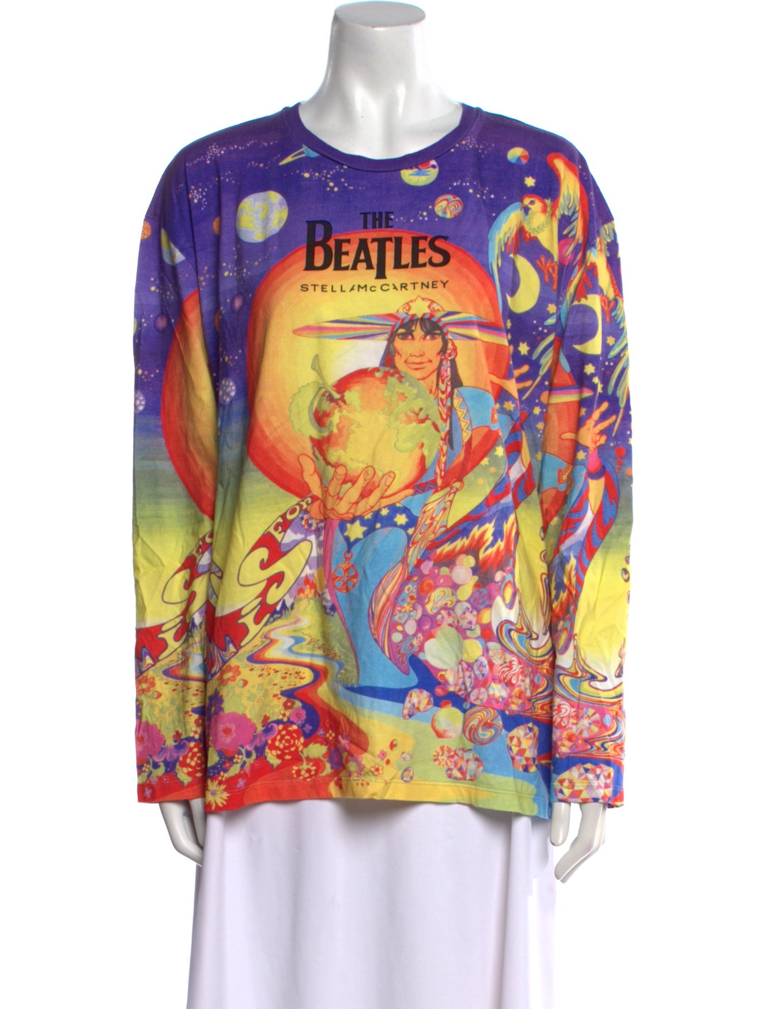 Stella McCartney Graphic Print Crew Neck Sweatshirt