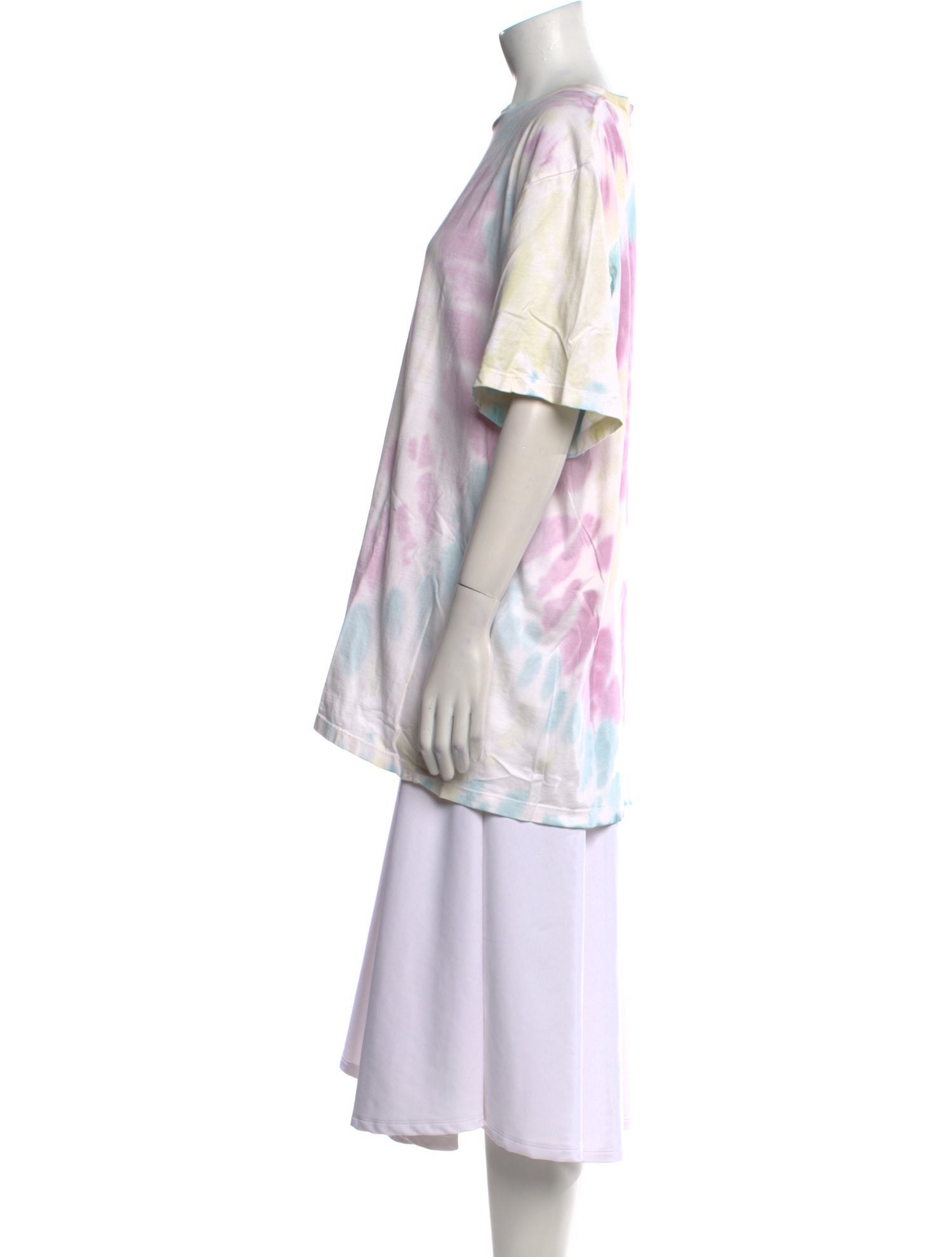 Stella McCartney Tie-Dye Print Bateau Neckline Tunic