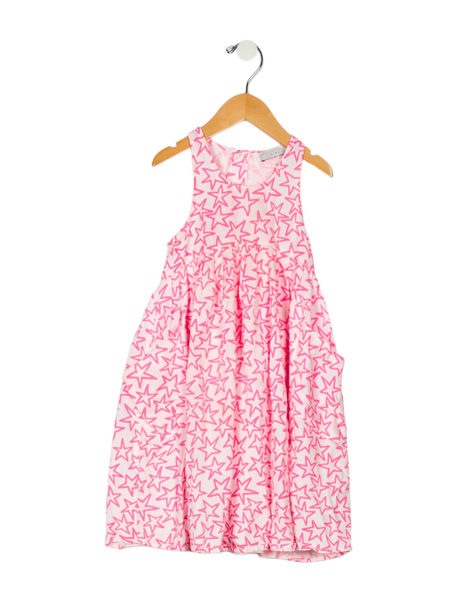 Stella McCartney toddler girls' pink and white dress