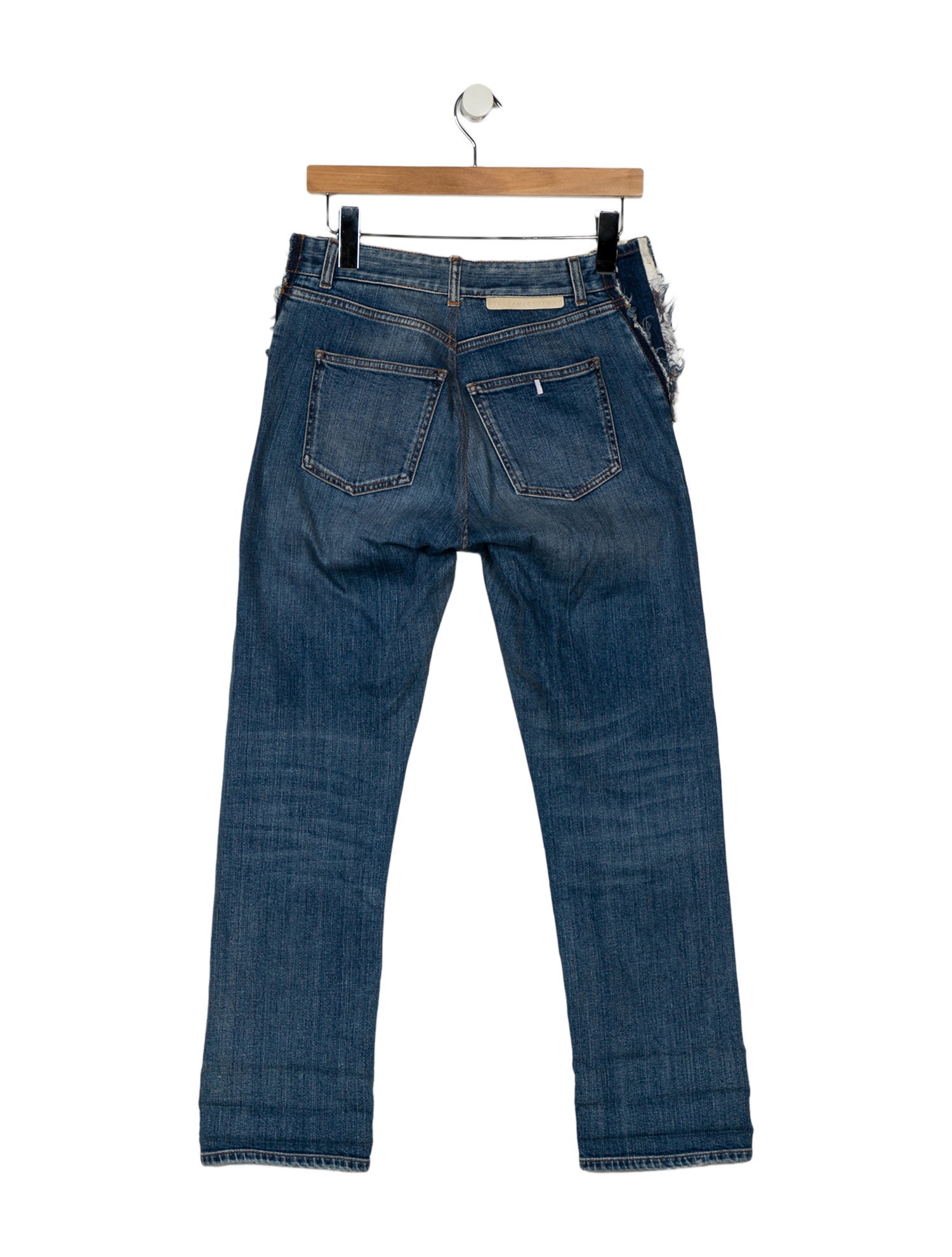 Stella McCartney Mid-Rise Straight Leg Jeans