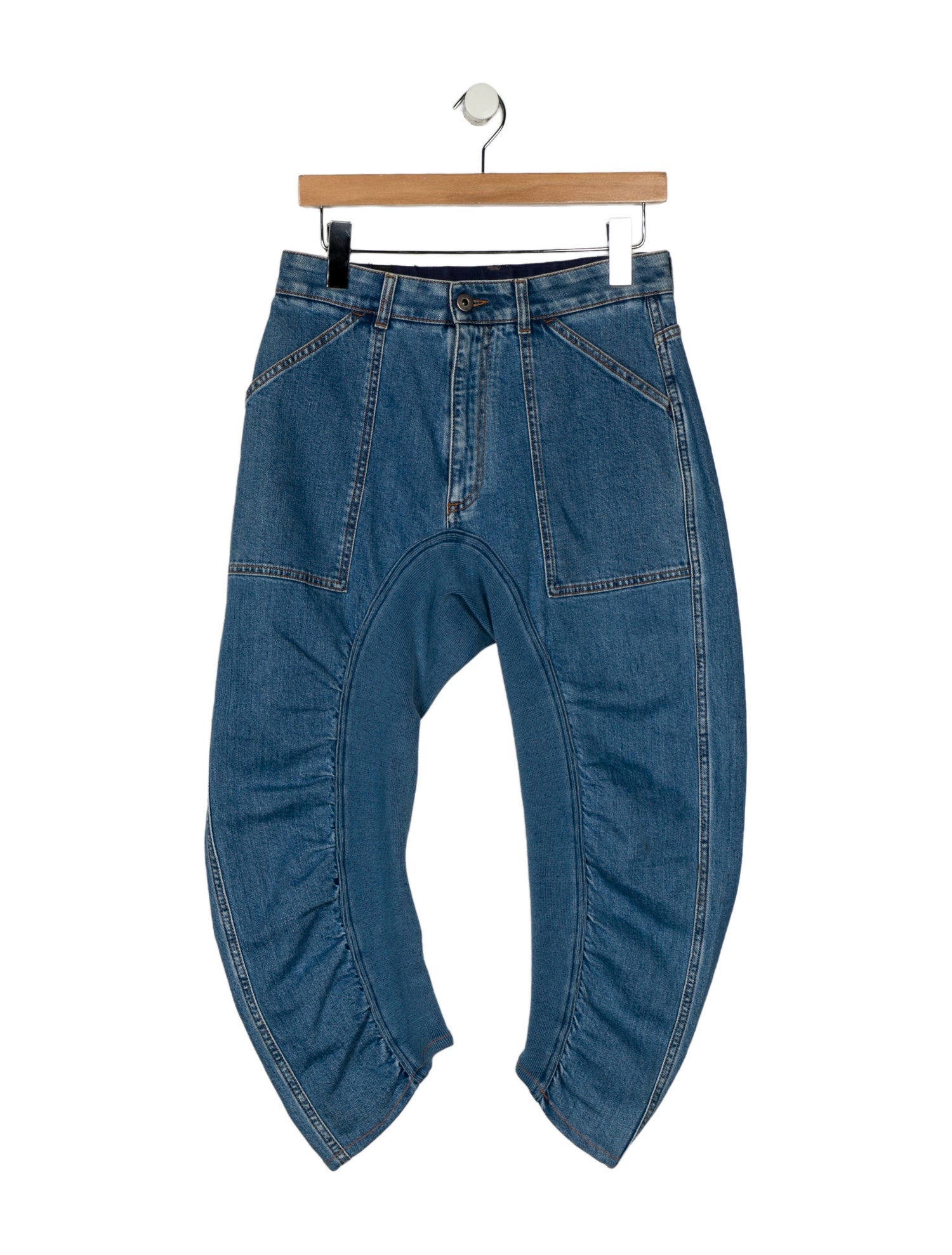 Stella McCartney Mid-Rise Straight Leg Jeans