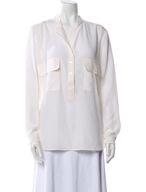 Stella McCartney Silk V-Neck Blouse