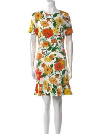 Stella McCartney Floral Print Mini Dress