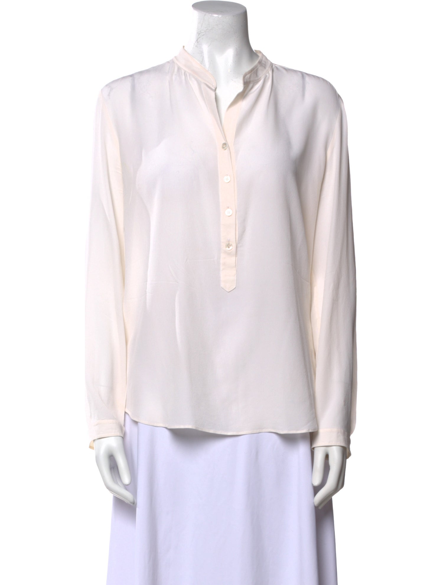 Stella McCartney Silk V-Neck Blouse