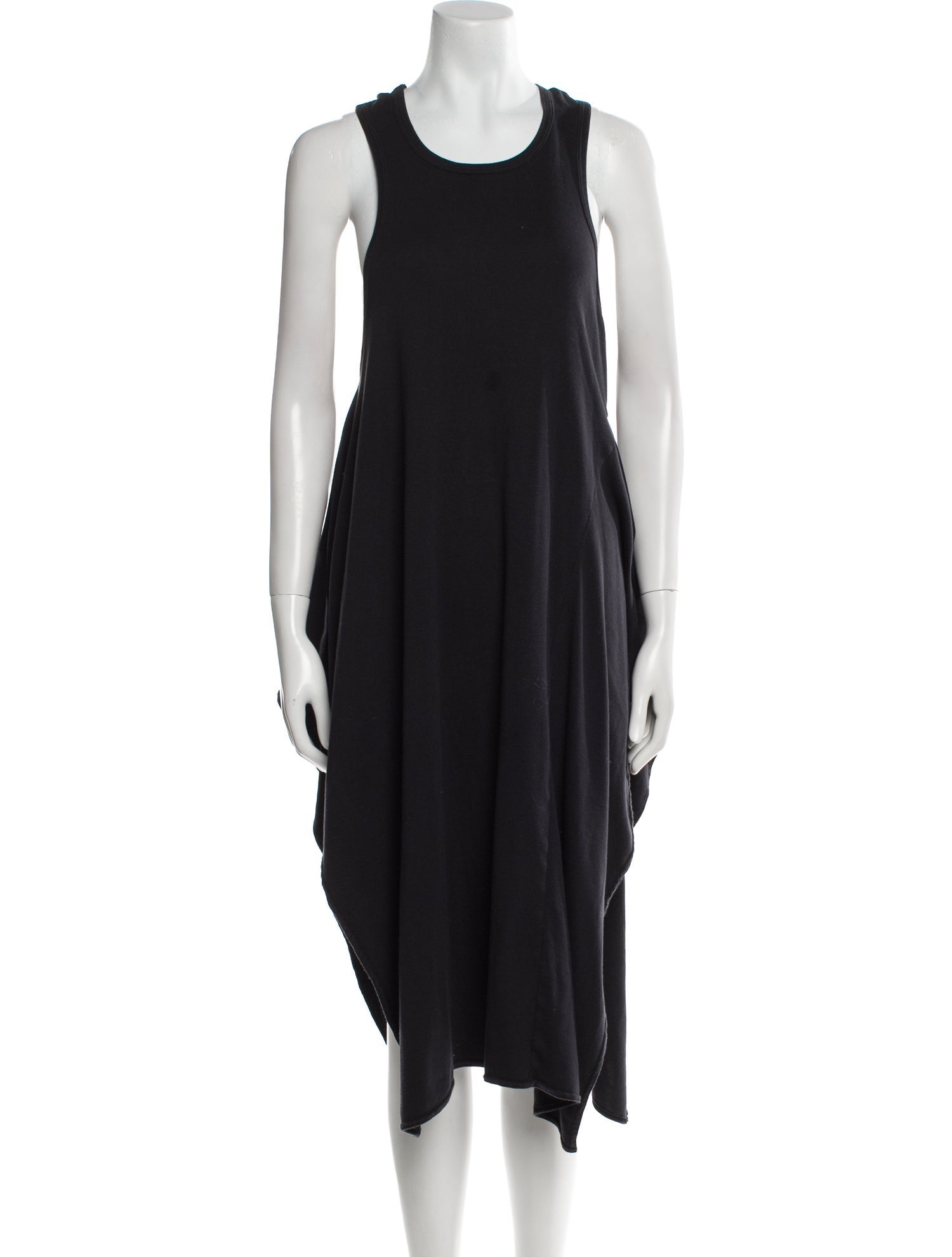 Stella McCartney Scoop Neck Midi Length Dress
